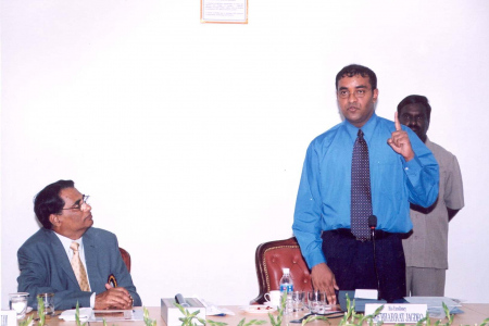Hon'ble Shri. Bharrat Jagdeo, Former President of Guyana @ BIT - 26.08.2003