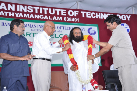 Sri Sri Ravi Shankar Swamiji @ BIT - 13.08.2014