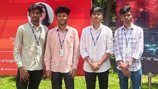 BIT Sathy students won Runner-Up position in Hacksagon 2025 by ABV-IIITM