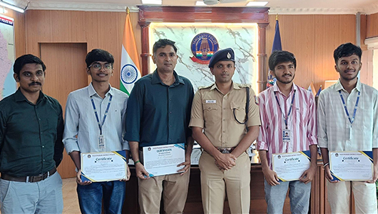 BIT Sathy students won Runner-Up position in Hacksagon 2025 by ABV-IIITM