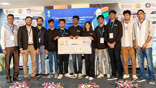 BIT Sathy students won Runner-Up position in Hacksagon 2025 by ABV-IIITM