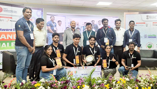 BIT Sathy students won Runner-Up position in Hacksagon 2025 by ABV-IIITM