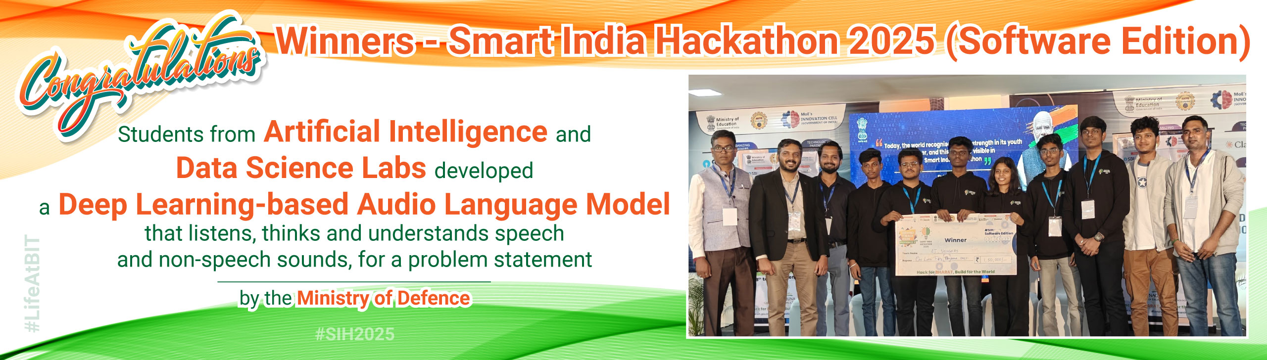  Bannari Amman Institute of Technology Student BIT-SIH2025-Winner-1