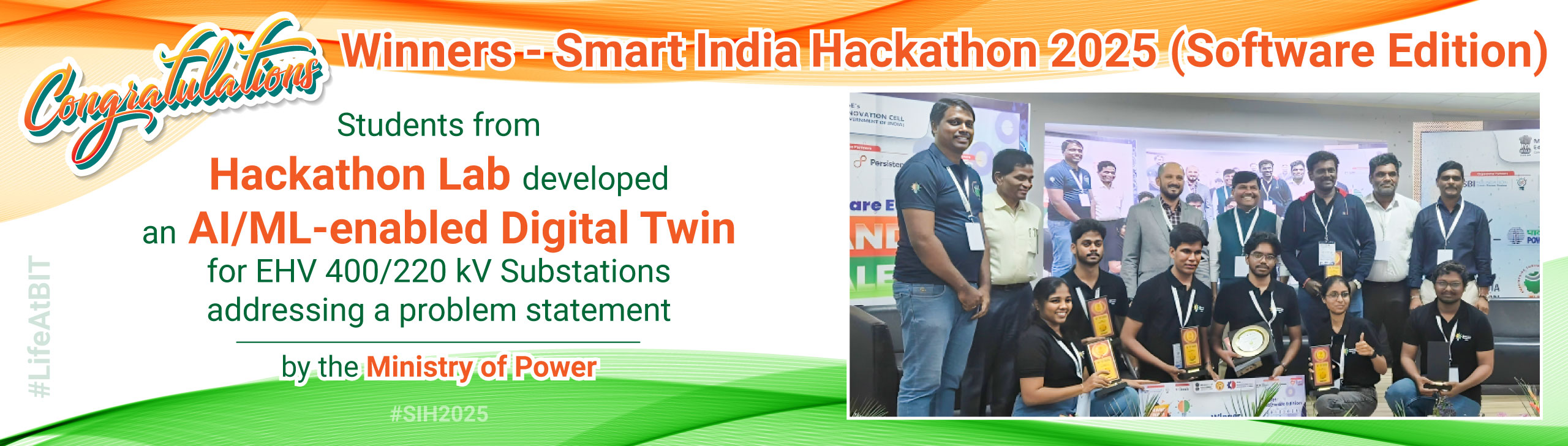  Bannari Amman Institute of Technology Student BIT-SIH2025-Winner-2