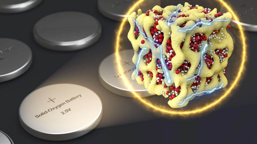 New Oxygen-Ion Battery: A Potential Replacement for Lithium-Ion in Large-Scale Energy Storage